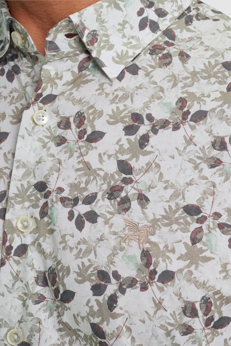 Vanguard long sleeve shirt print on fine po